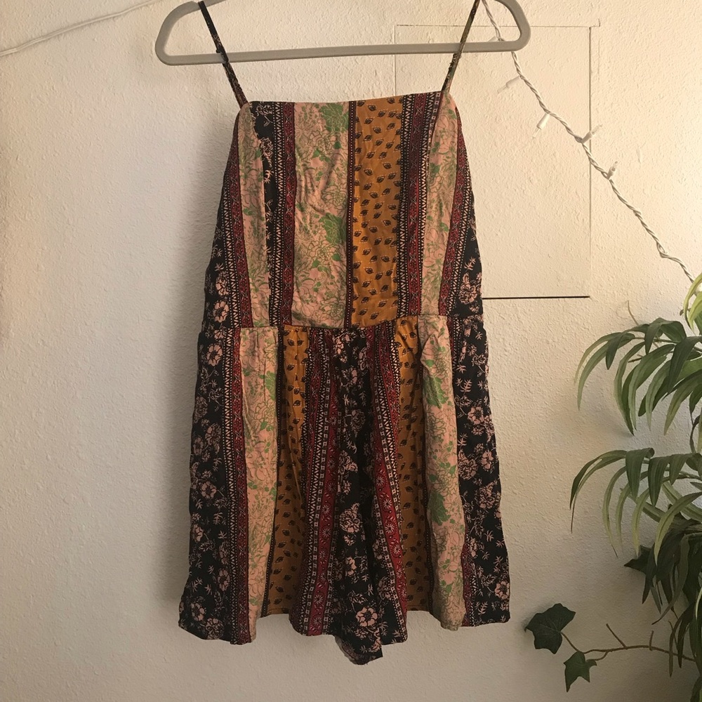 Fashion On Earth Patterned Romper